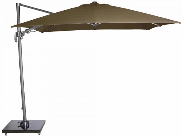 Falcon T2 zweefparasol 270x270 cm taupe