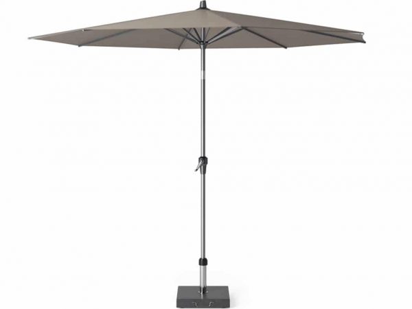 Riva premium parasol 300 cm havanna met kniksysteem