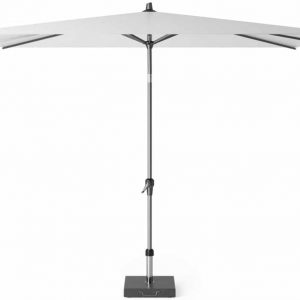 Riva parasol 300x200 cm wit met kniksysteem