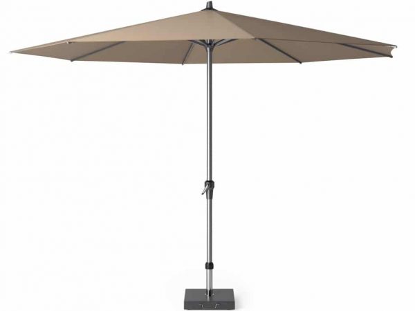 Riva parasol 350 cm taupe met dikke mast
