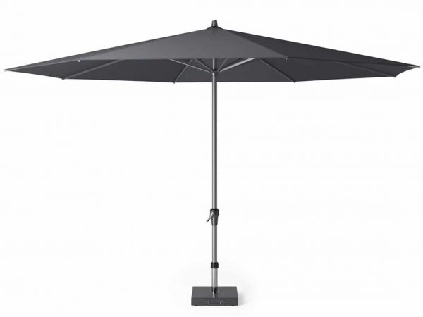 Riva parasol 400 cm antraciet met dikke mast
