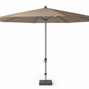 Riva parasol 400 cm taupe met dikke mast