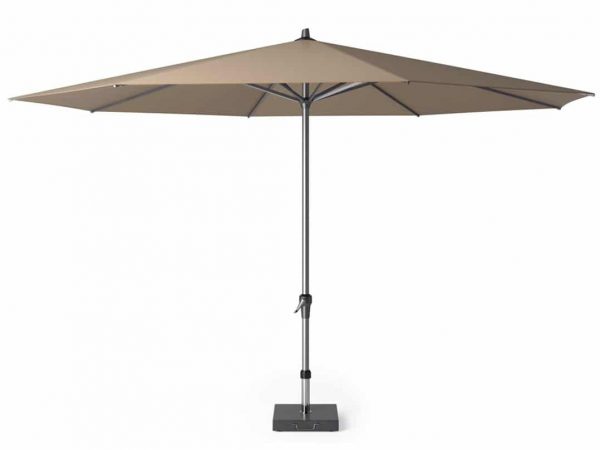 Riva parasol 400 cm taupe met dikke mast