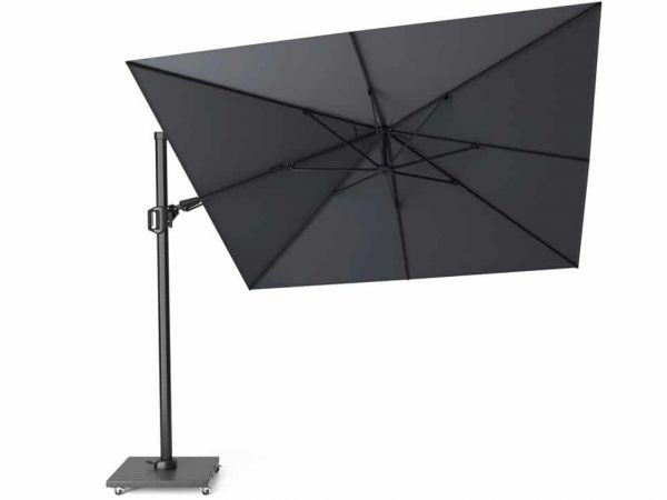 Challenger T2 zweefparasol 300x300 cm antraciet