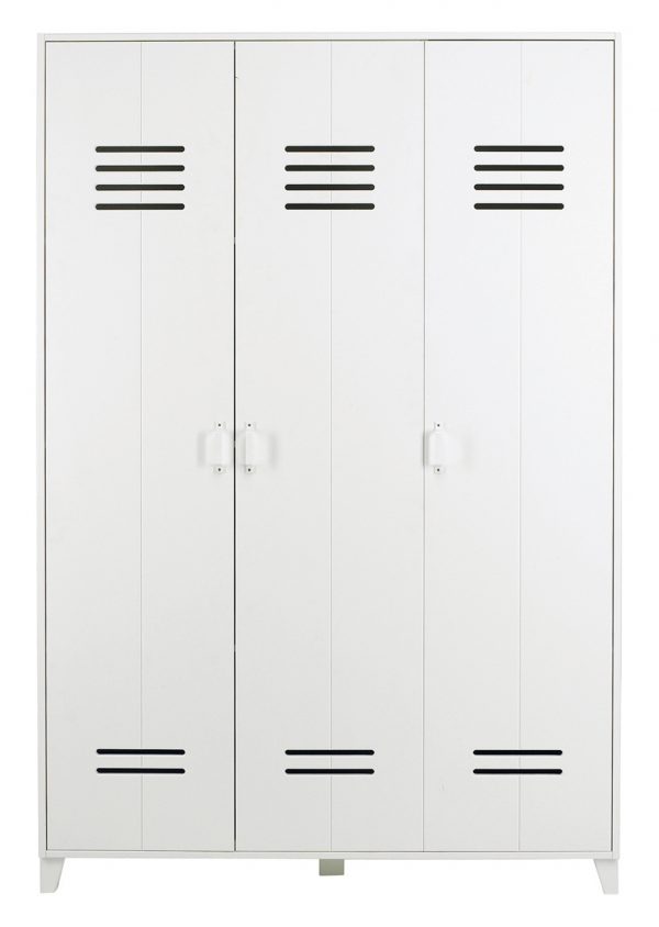 vtwonen Lockerkast met 3 deuren, kleur Wit