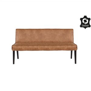 BePureHome Eetkamerbank 'Rodeo' kleur cognac