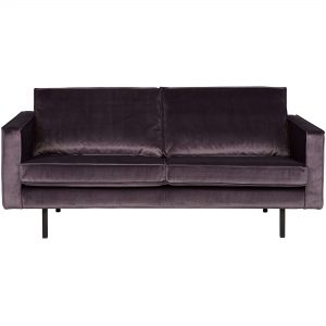 BePureHome Bank 'Rodeo' 2,5-zits, Velvet Grijs