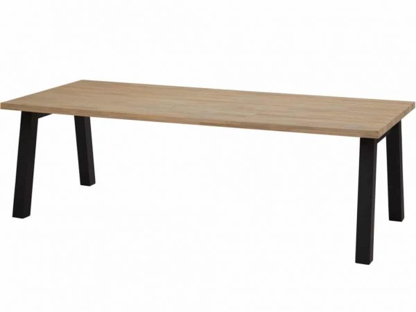 Derby dining tuintafel 240x100xH75 cm teakhout