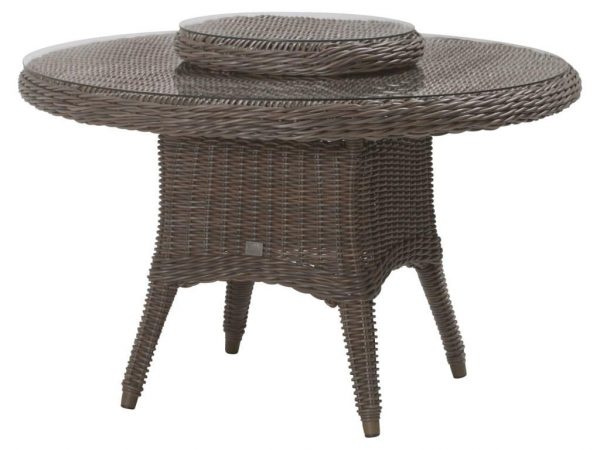 Madoera eettafel 130cm 4-Seasons Outdoor