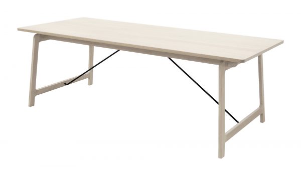 Interstil Eettafel 'Eik' eiken, 220 x 95cm