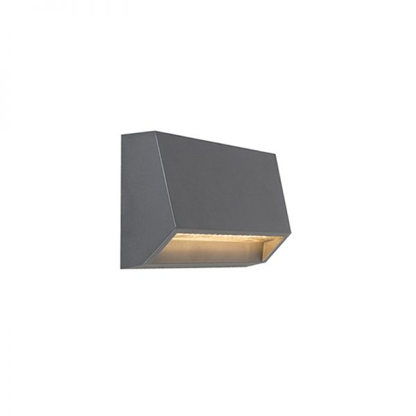 Wandlamp Sandstone 2 donkergrijs