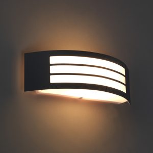 Wandlamp Sapphire Deluxe donker grijs