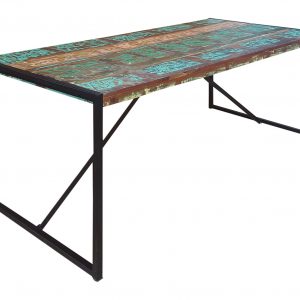 Artistiq Eettafel 'Bali Vintage' multicolor, 165 x 80cm