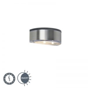 Buitenlamp Coolio LED op zonne-energie aluminium IP44