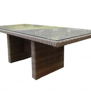 Menorca dining tuintafel 220x100xH75 cm kobo grijs