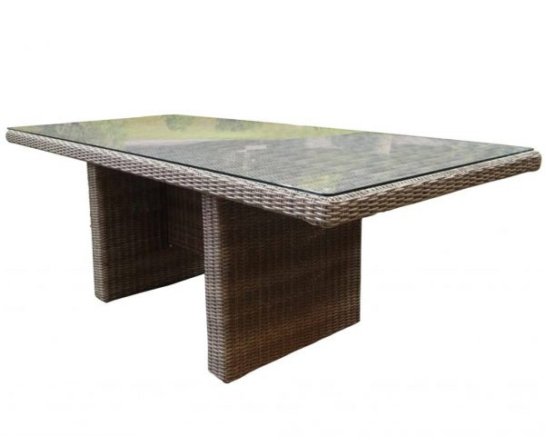 Menorca dining tuintafel 220x100xH75 cm kobo grijs