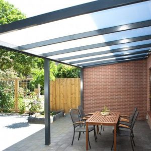 Aluxe Trendline veranda met platen 7000x2500