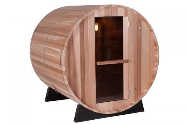 Barrel Sauna Clear 4 ft. - Fonteyn