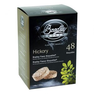 Bisquettes Hickory - 48 Pack - Bradley Smoker