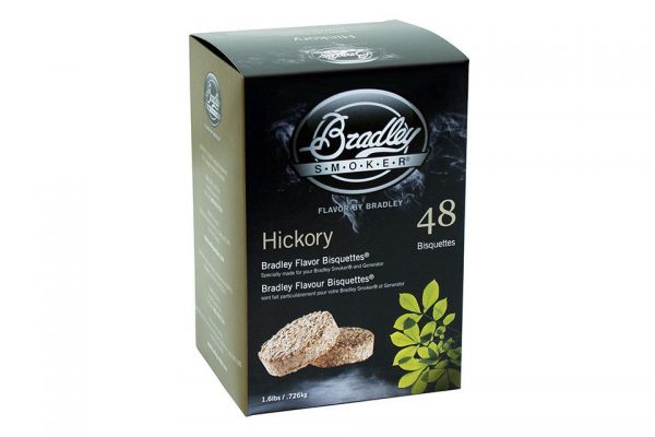 Bisquettes Hickory - 48 Pack - Bradley Smoker