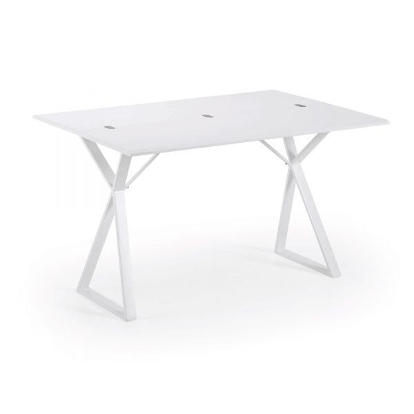 Kave Home Side / Eettafel 'Kita' 130 x 45-90 x 76cm