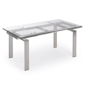 Kave Home Uitschuifbare eettafel 'Nara', 160-240 x 85 cm