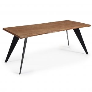 Kave Home Eettafel 'Koda' Eiken Naturel, 180 x 100cm