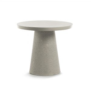 Kave Home Ronde Eettafel 'Sari' 90cm, kleur Grijs