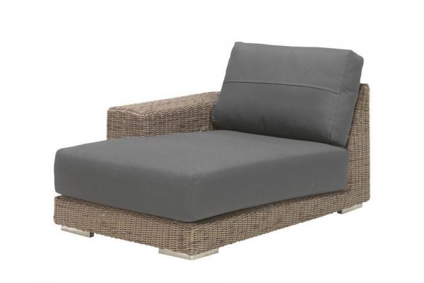 Chaise Longue Rechts Kingston Pure 4 Seasons Outdoor