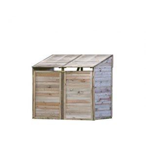 Containerberging Dubbel Tuindeco 140 x 90 x 115/148 cm