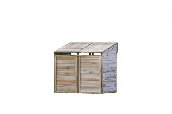 Containerberging Dubbel Tuindeco 140 x 90 x 115/148 cm