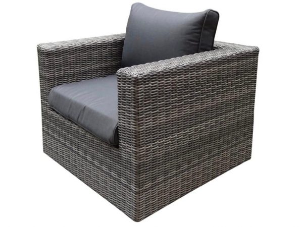 Ferro lounge tuinstoel ash grey