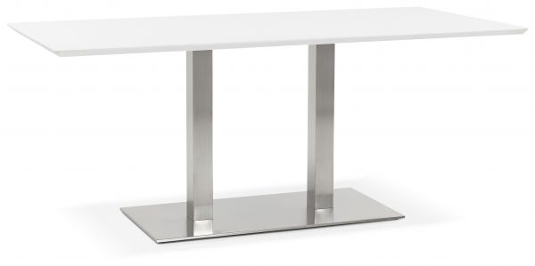 Kokoon Design Eettafel 'Recta', kleur Wit