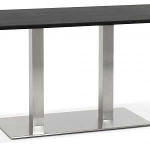 Kokoon Design Eettafel 'Recta', kleur Zwart