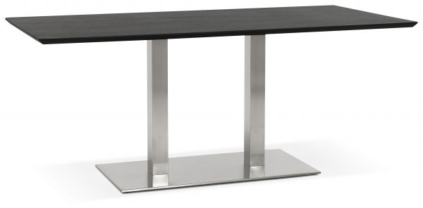 Kokoon Design Eettafel 'Recta', kleur Zwart