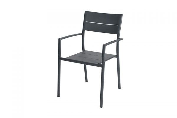 Grace Stacking Chair Alu - Anthracite - Max & Luuk