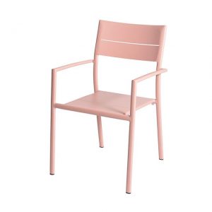 Grace Stacking Chair Alu - Apricot - Max & Luuk