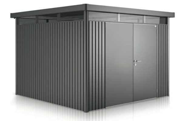 HighLine Biohort met dubbele deuren H2 donkergrijs metallic
