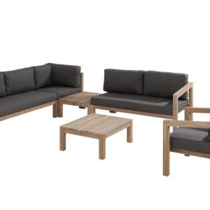 4 Seasons Outdoor Hoekbank Evora 02 Teak 4SO