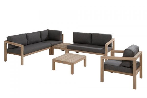 4 Seasons Outdoor Hoekbank Evora 02 Teak 4SO