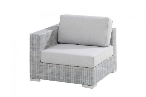 Hoekelement Lucca Polyloom Ice 4 Seasons Outdoor