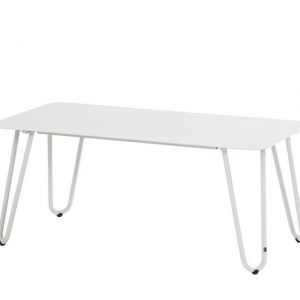 Koffietafel 110 x 59 cm Cool Wit 4 Seasons Outdoor