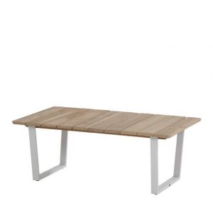 4 Seasons Outdoor Koffietafel 120 x 70 cm Cricket Aluminium-Teak 4SO