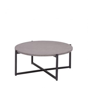 Koffietafel 74 Soul Concrete-Zwart Apple Bee