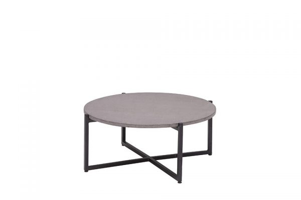 Koffietafel 74 Soul Concrete-Zwart Apple Bee