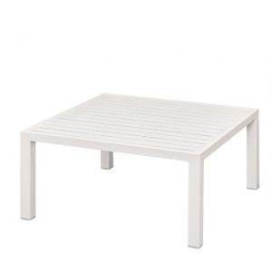 Koffietafel 83 x 83 cm Luna Grijs-Wit Apple Bee