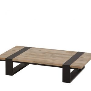 Koffietafel Duke 120 x 85 cm Teak-Aluminium 4 Seasons Outdoor