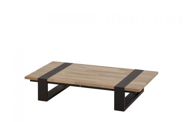 Koffietafel Duke 120 x 85 cm Teak-Aluminium 4 Seasons Outdoor