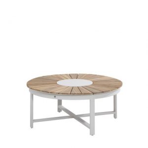 Koffietafel Verstelbaar 105 cm Forio Frost Grey 4 Seasons Outdoor