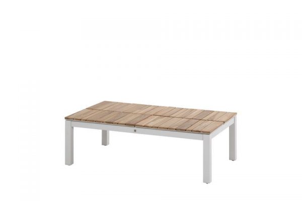 Koffietafel Verstelbaar 120 x 75 cm Forio Frost Grey 4 Seasons Outdoor